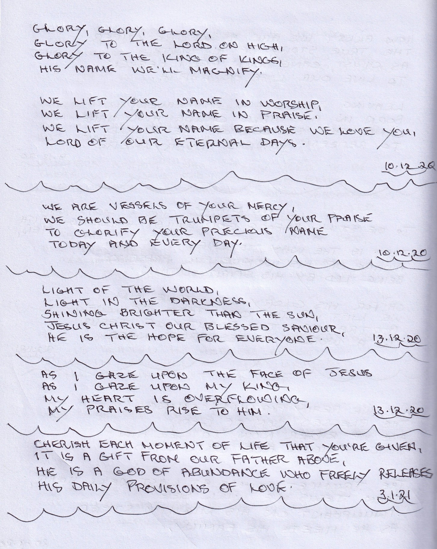 poem, spiritual, religious, christian, glory, praise, hope